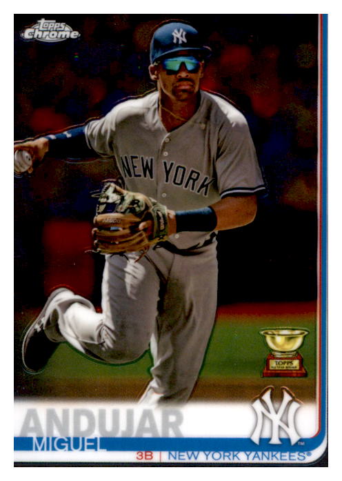 2019 Topps Chrome Baseball Part 1 Main Set Cards #1 to #204 - Picture 205 of 377