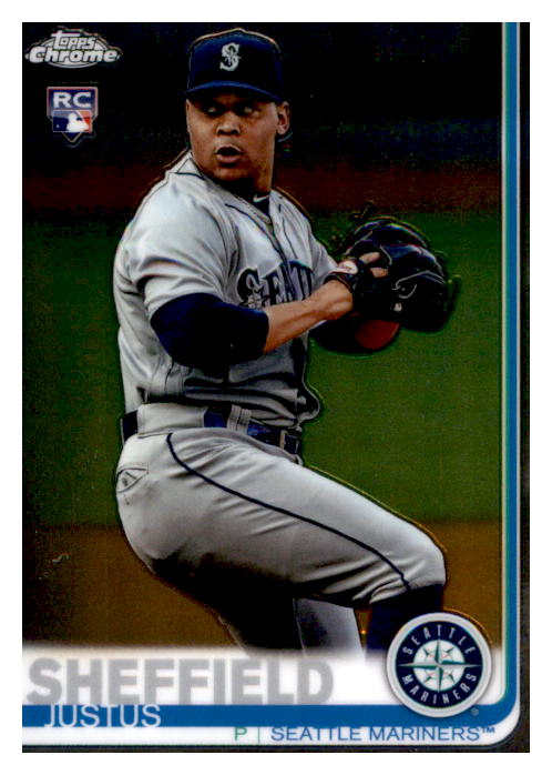 2019 Topps Chrome Baseball Part 1 Main Set Cards #1 to #204 - Picture 209 of 377