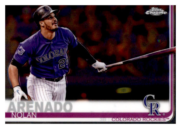 2019 Topps Chrome Baseball Part 1 Main Set Cards #1 to #204 - Picture 235 of 377