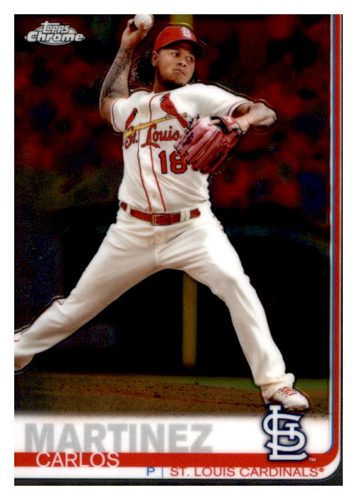 2019 Topps Chrome Baseball Part 1 Main Set Cards #1 to #204 - Picture 276 of 377
