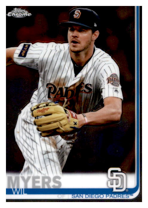 2019 Topps Chrome Baseball Part 1 Main Set Cards #1 to #204 - Picture 280 of 377