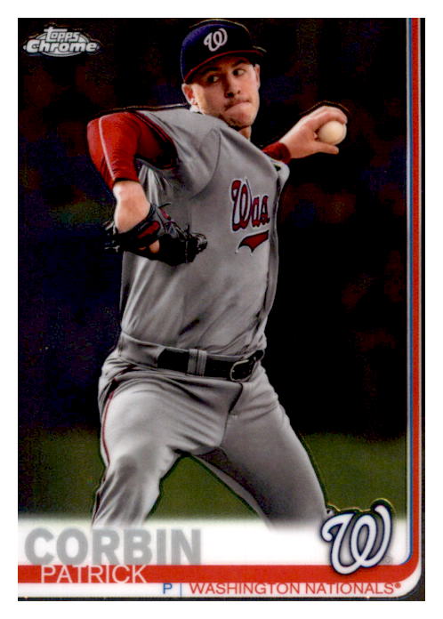 2019 Topps Chrome Baseball Part 1 Main Set Cards #1 to #204 - Picture 297 of 377