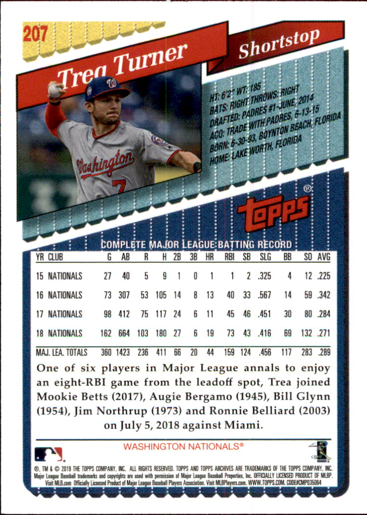 2019 Topps Archives Baseball Part 2 Main Set Cards #201 to #330 - Picture 15 of 225