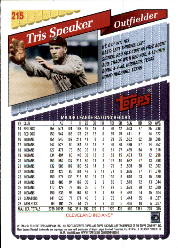 2019 Topps Archives Baseball Part 2 Main Set Cards #201 to #330 - Picture 31 of 225