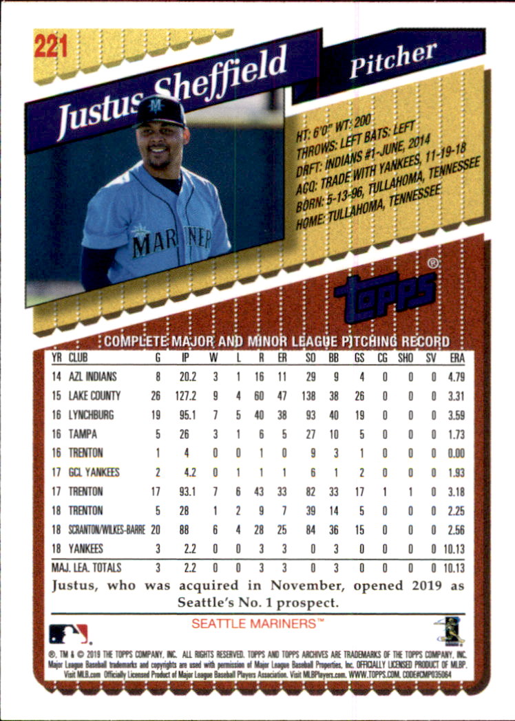 2019 Topps Archives Baseball Part 2 Main Set Cards #201 to #330 - Picture 43 of 225
