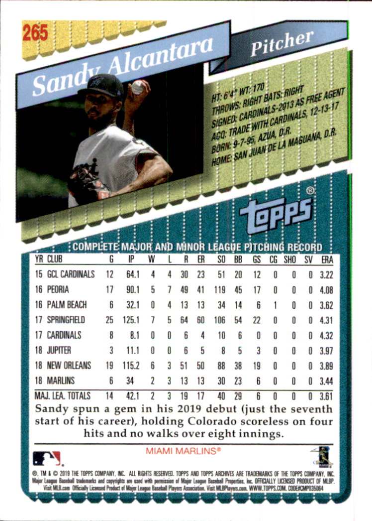 2019 Topps Archives Baseball Part 2 Main Set Cards #201 to #330 - Picture 129 of 225