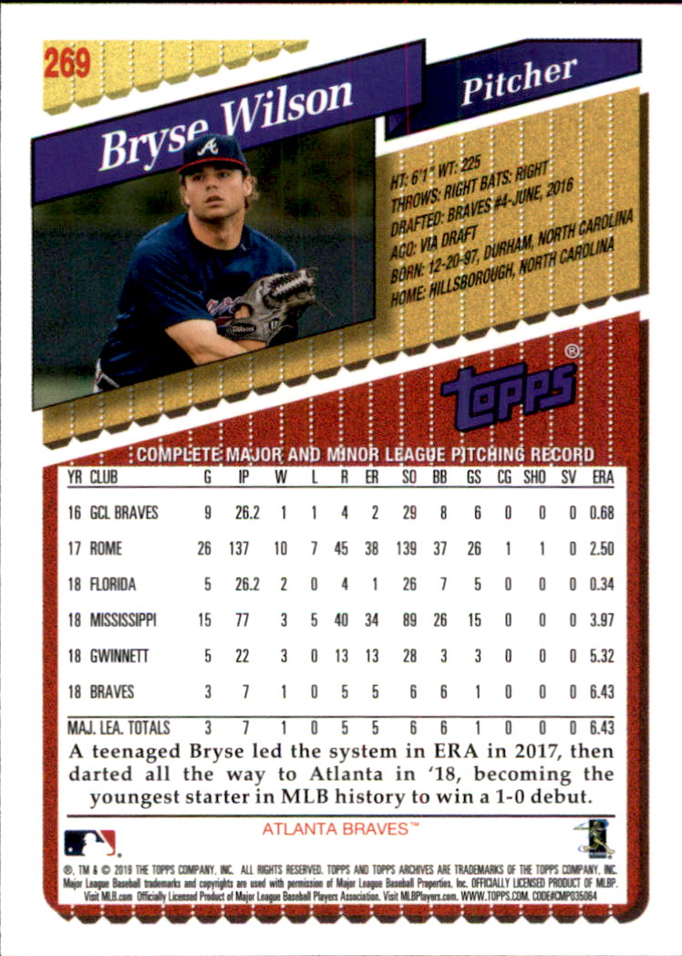 2019 Topps Archives Baseball Part 2 Main Set Cards #201 to #330 - Picture 137 of 225
