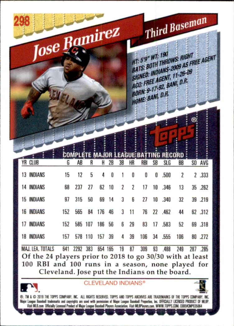 2019 Topps Archives Baseball Part 2 Main Set Cards #201 to #330 - Picture 187 of 225
