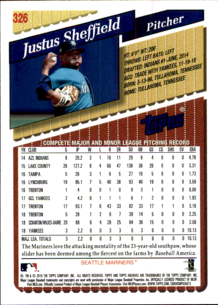 2019 Topps Archives Baseball Part 2 Main Set Cards #201 to #330 - Picture 217 of 225