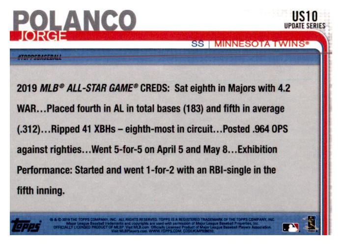 2019 Topps Update Baseball Part 1 Main Set Cards #US1 to #US150 - Picture 19 of 289