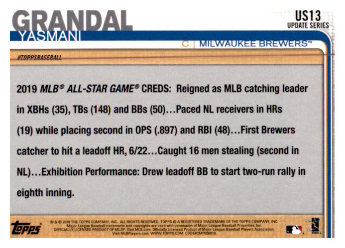 2019 Topps Update Baseball Part 1 Main Set Cards #US1 to #US150 - Picture 25 of 289