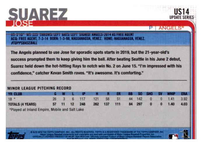 2019 Topps Update Baseball Part 1 Main Set Cards #US1 to #US150 - Picture 27 of 289