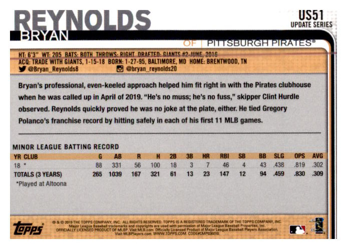 2019 Topps Update Baseball Part 1 Main Set Cards #US1 to #US150 - Picture 99 of 289
