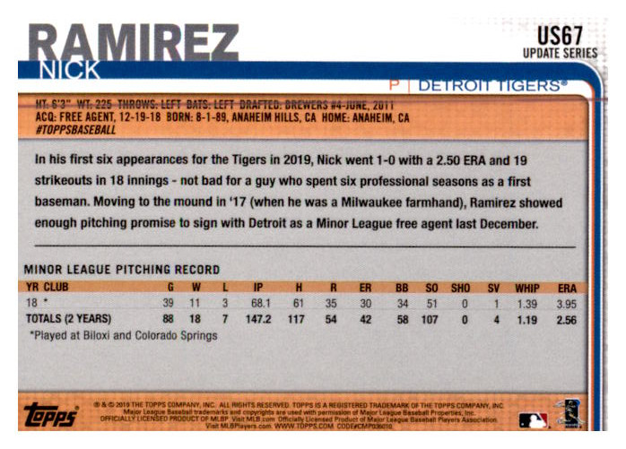 2019 Topps Update Baseball Part 1 Main Set Cards #US1 to #US150 - Picture 127 of 289