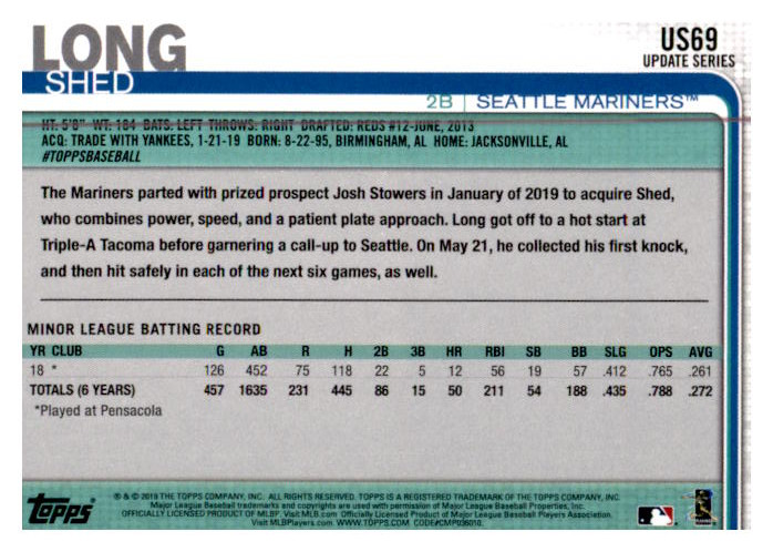 2019 Topps Update Baseball Part 1 Main Set Cards #US1 to #US150 - Picture 131 of 289