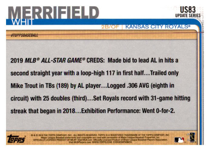 2019 Topps Update Baseball Part 1 Main Set Cards #US1 to #US150 - Picture 159 of 289