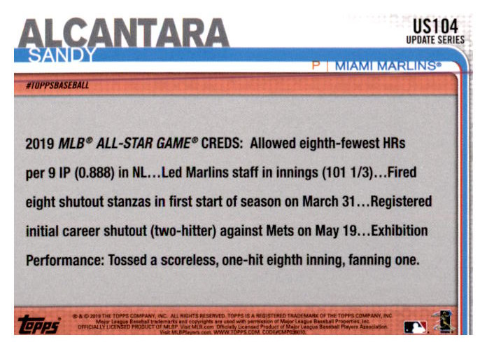 2019 Topps Update Baseball Part 1 Main Set Cards #US1 to #US150 - Picture 201 of 289