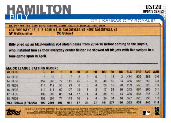 2019 Topps Update Baseball Part 1 Main Set Cards #US1 to #US150 - Picture 229 of 289