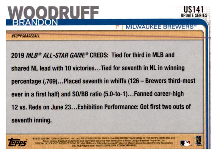2019 Topps Update Baseball Part 1 Main Set Cards #US1 to #US150 - Picture 271 of 289