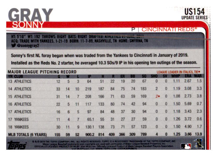 2019 Topps Update Baseball Part 2 Main Set Cards #US151 to #US300 - Picture 9 of 289