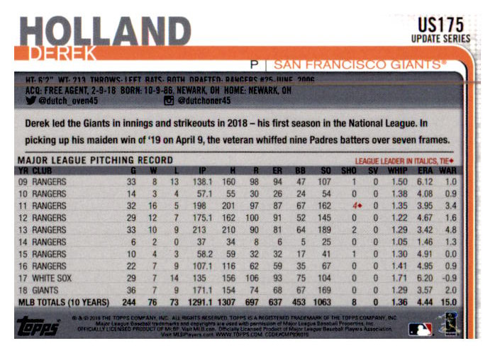 2019 Topps Update Baseball Part 2 Main Set Cards #US151 to #US300 - Picture 51 of 289
