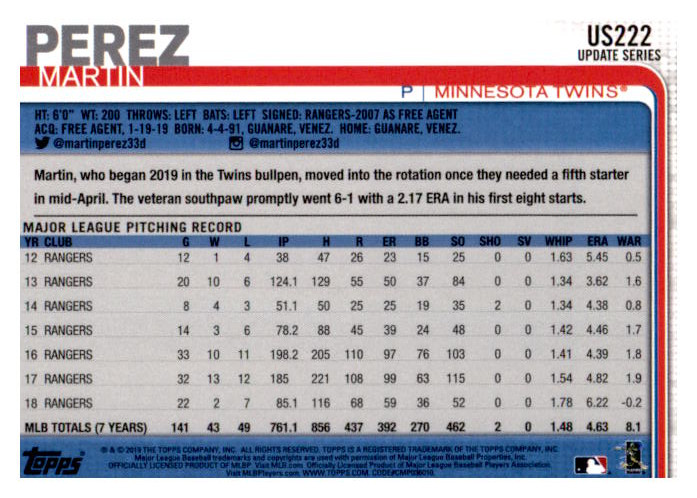 2019 Topps Update Baseball Part 2 Main Set Cards #US151 to #US300 - Picture 145 of 289