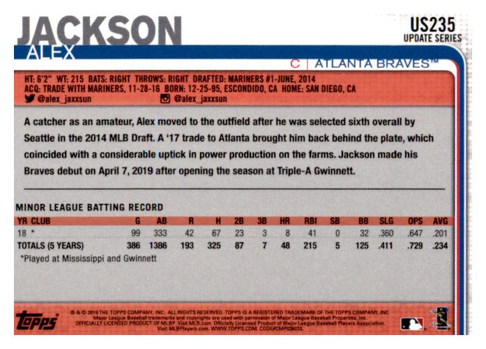 2019 Topps Update Baseball Part 2 Main Set Cards #US151 to #US300 - Picture 167 of 289