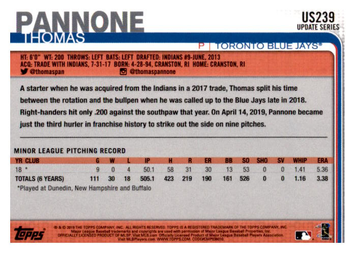 2019 Topps Update Baseball Part 2 Main Set Cards #US151 to #US300 - Picture 175 of 289