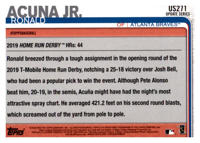 2019 Topps Update Baseball Part 2 Main Set Cards #US151 to #US300 - Picture 237 of 289