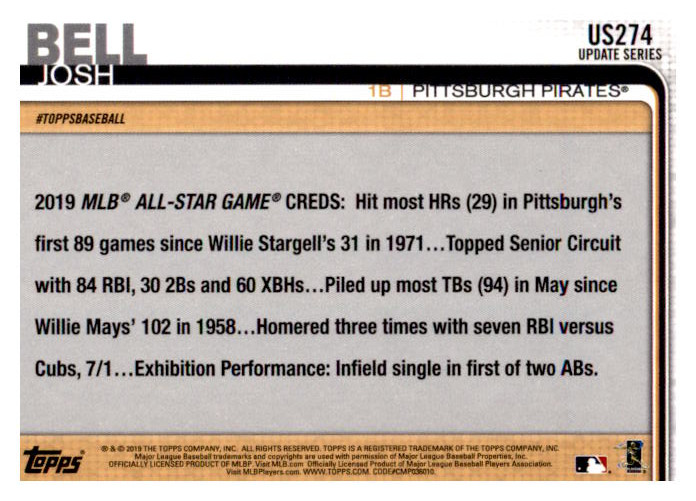 2019 Topps Update Baseball Part 2 Main Set Cards #US151 to #US300 - Picture 241 of 289