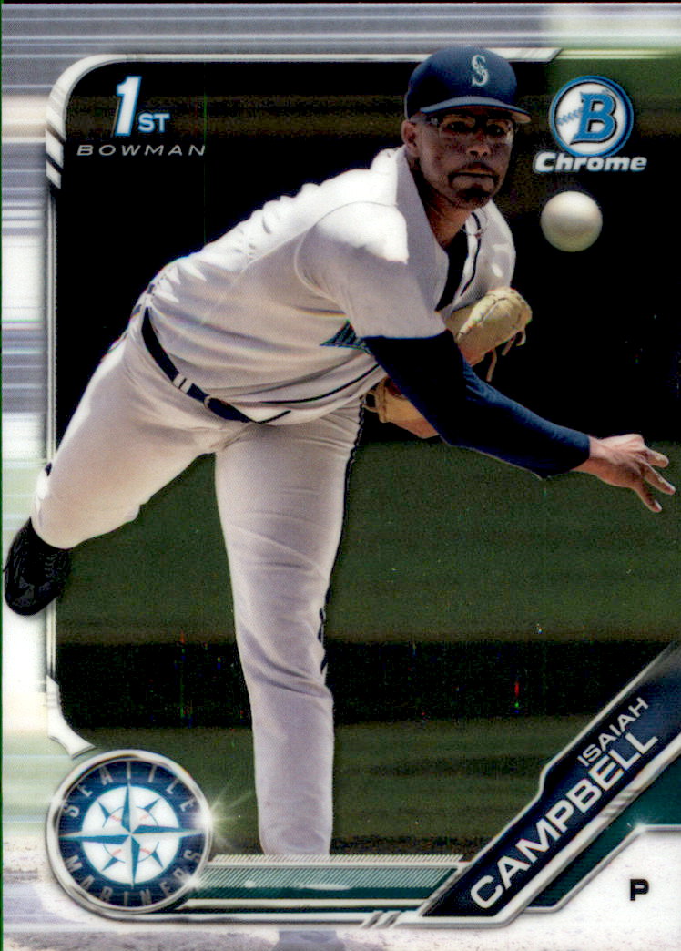 2019 Bowman Chrome Draft Baseball Part 1 Main Set Cards #BDC1 to #BDC200 - Picture 22 of 383