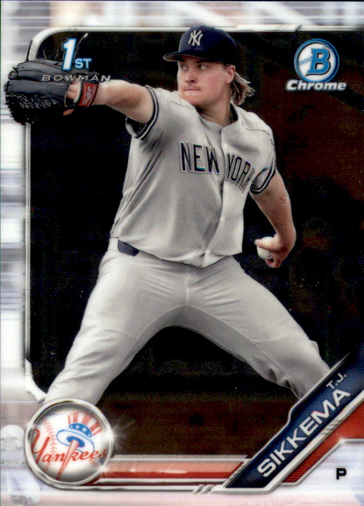 2019 Bowman Chrome Draft Baseball Part 1 Main Set Cards #BDC1 to #BDC200 - Picture 66 of 383