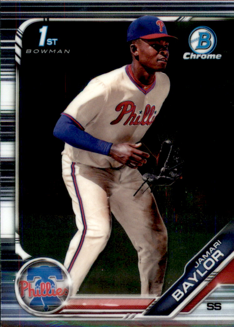 2019 Bowman Chrome Draft Baseball Part 1 Main Set Cards #BDC1 to #BDC200 - Picture 80 of 383