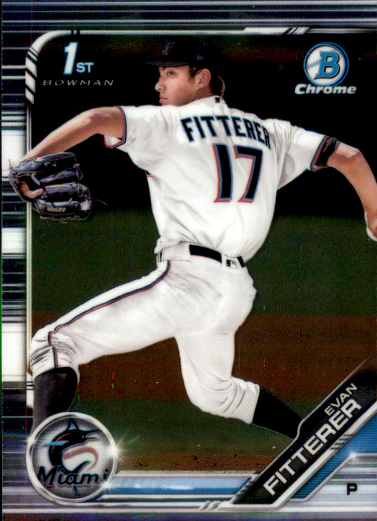 2019 Bowman Chrome Draft Baseball Part 1 Main Set Cards #BDC1 to #BDC200 - Picture 130 of 383