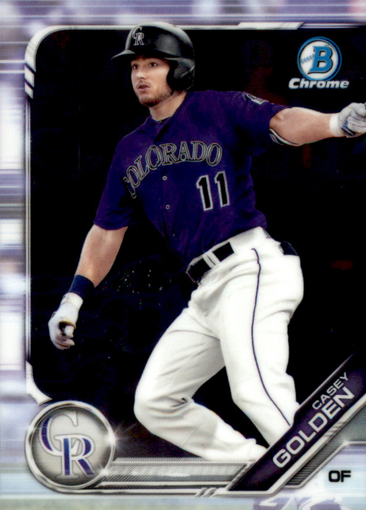 2019 Bowman Chrome Draft Baseball Part 1 Main Set Cards #BDC1 to #BDC200 - Picture 160 of 383