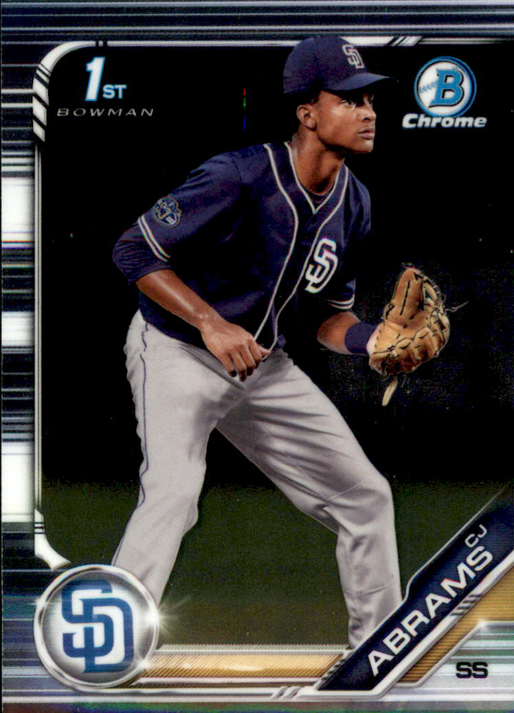 2019 Bowman Chrome Draft Baseball Part 1 Main Set Cards #BDC1 to #BDC200 - Picture 164 of 383