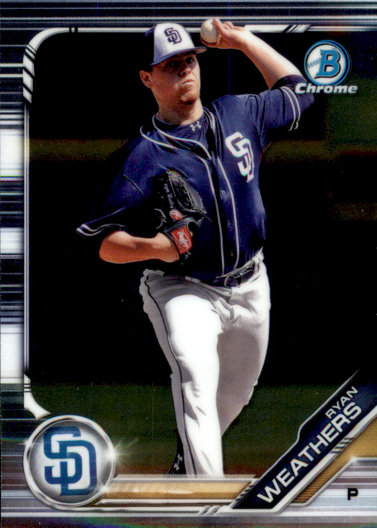 2019 Bowman Chrome Draft Baseball Part 1 Main Set Cards #BDC1 to #BDC200 - Picture 204 of 383