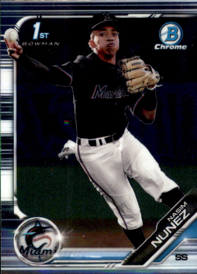 2019 Bowman Chrome Draft Baseball Part 1 Main Set Cards #BDC1 to #BDC200 - Picture 266 of 383