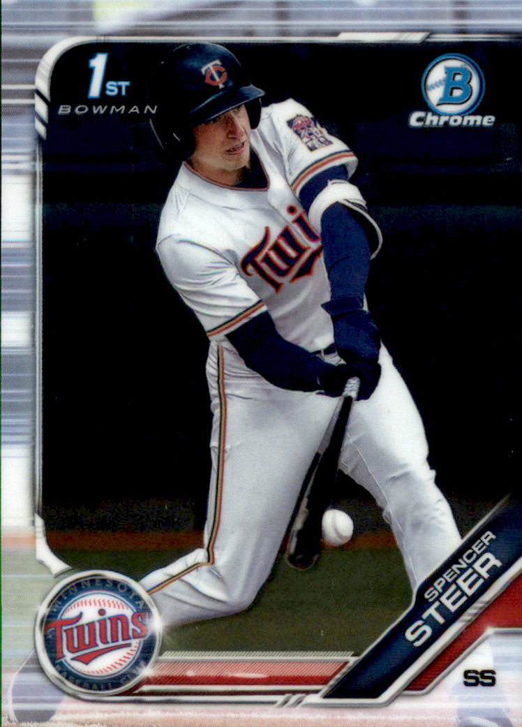 2019 Bowman Chrome Draft Baseball Part 1 Main Set Cards #BDC1 to #BDC200 - Picture 290 of 383