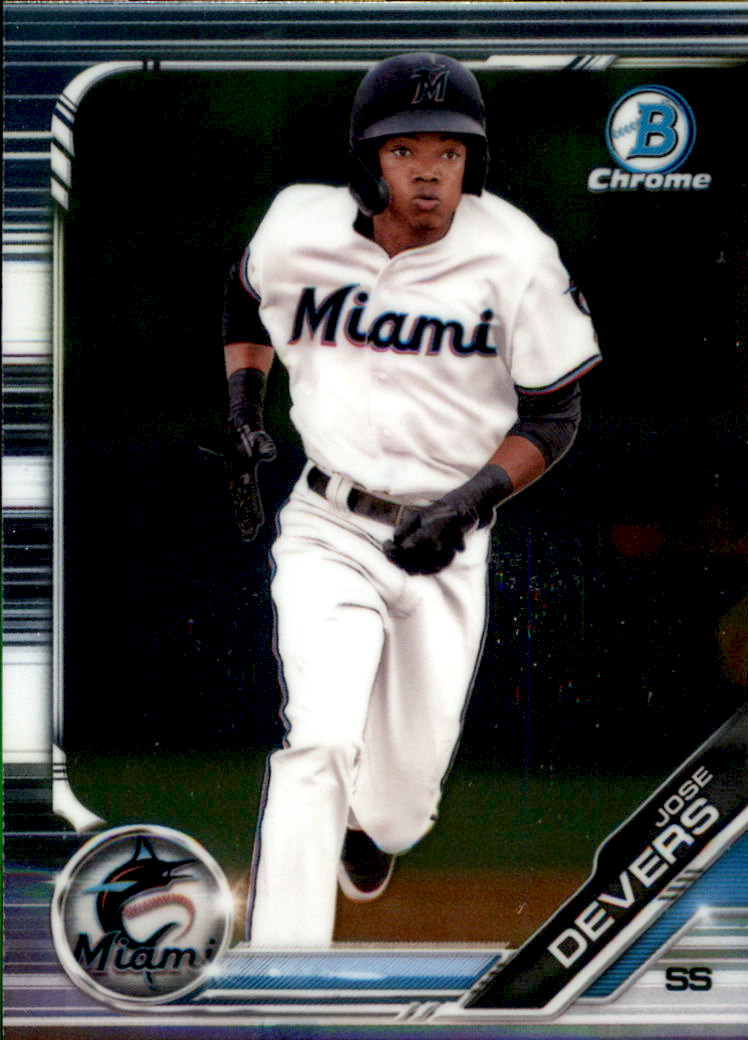 2019 Bowman Chrome Draft Baseball Part 1 Main Set Cards #BDC1 to #BDC200 - Picture 292 of 383
