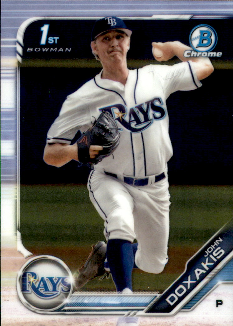 2019 Bowman Chrome Draft Baseball Part 1 Main Set Cards #BDC1 to #BDC200 - Picture 296 of 383