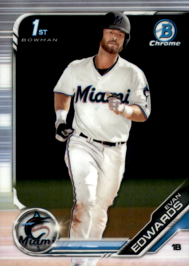 2019 Bowman Chrome Draft Baseball Part 1 Main Set Cards #BDC1 to #BDC200 - Picture 320 of 383