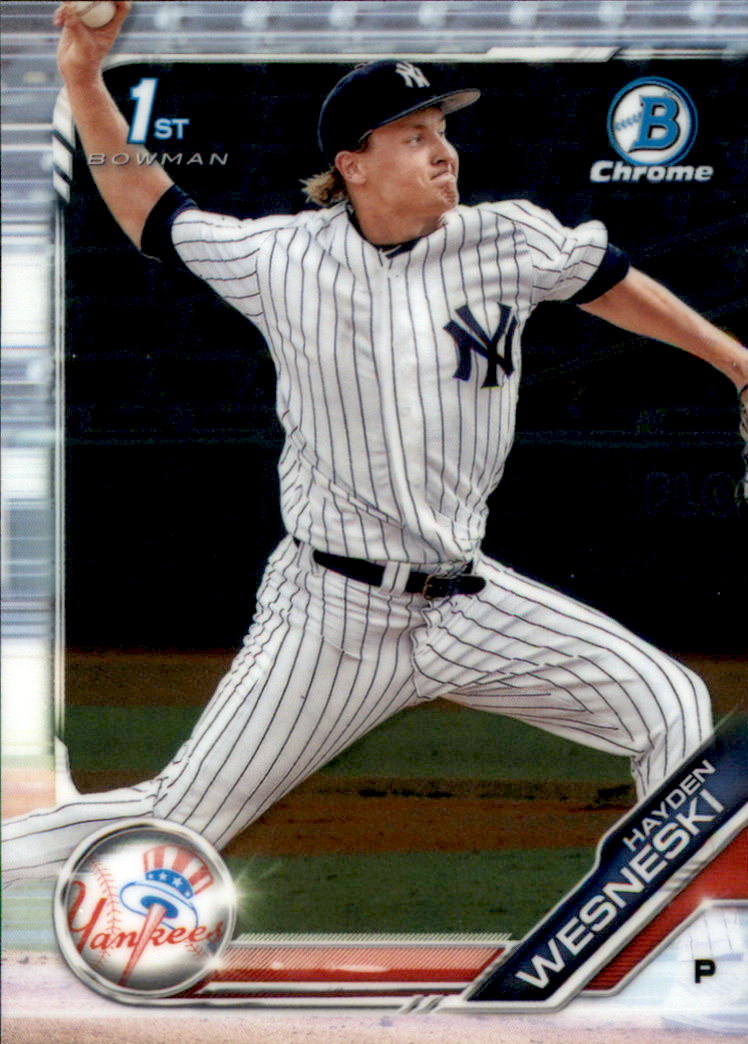 2019 Bowman Chrome Draft Baseball Part 1 Main Set Cards #BDC1 to #BDC200 - Picture 338 of 383