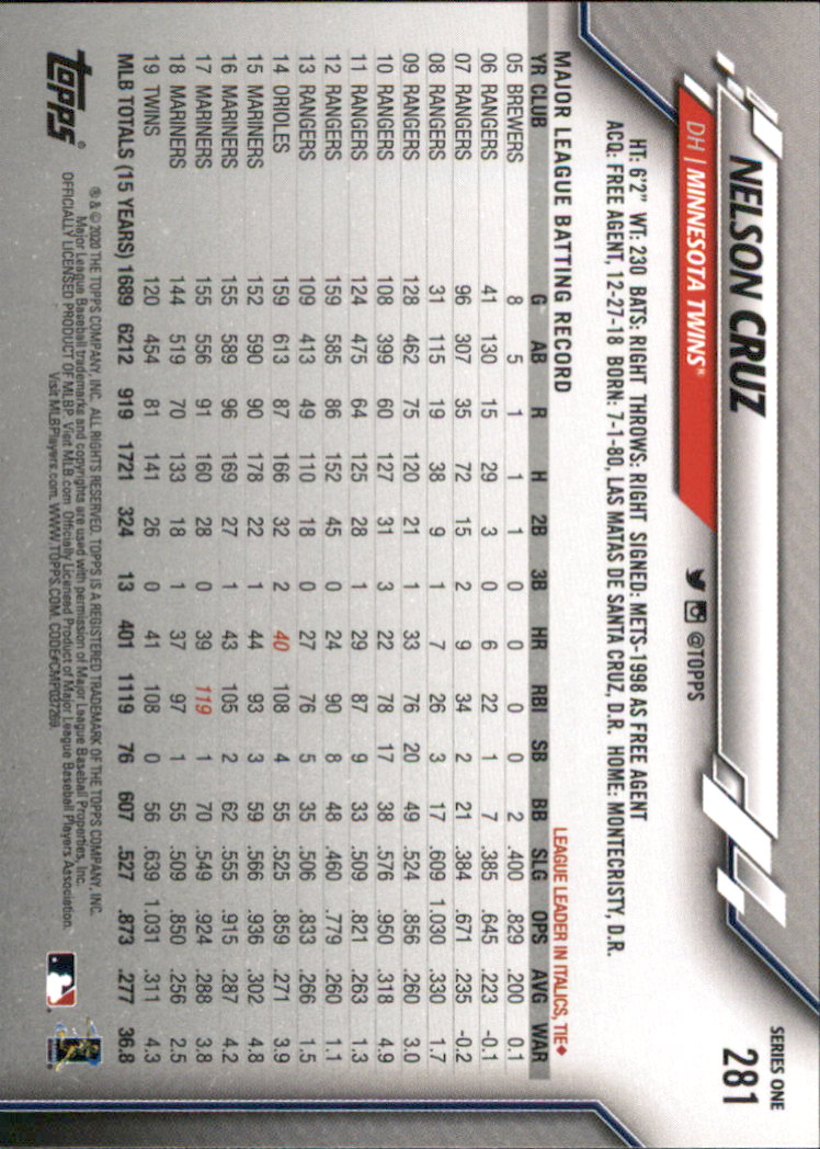 2020 TOPPS BASEBALL ASSORTED SINGLES U-PICK #251-500 - Picture 27 of 301