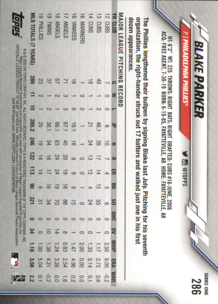 2020 TOPPS BASEBALL ASSORTED SINGLES U-PICK #251-500 - Picture 31 of 301