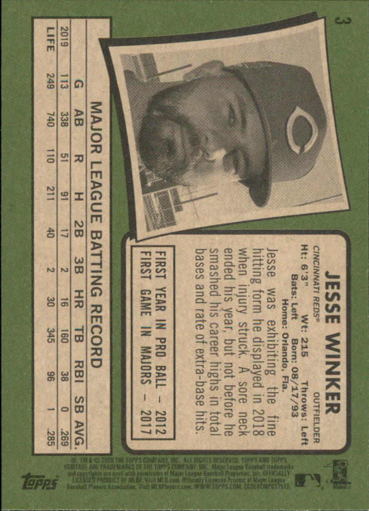 2020 Topps Heritage Baseball Part 1 Main Set Cards #1-#250 Rookies and Veterans - Picture 5 of 485