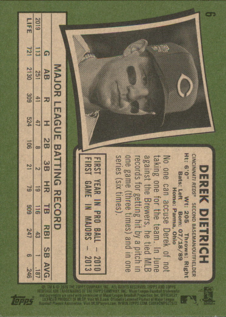 2020 Topps Heritage Baseball Part 1 Main Set Cards #1-#250 Rookies and Veterans - Picture 11 of 485