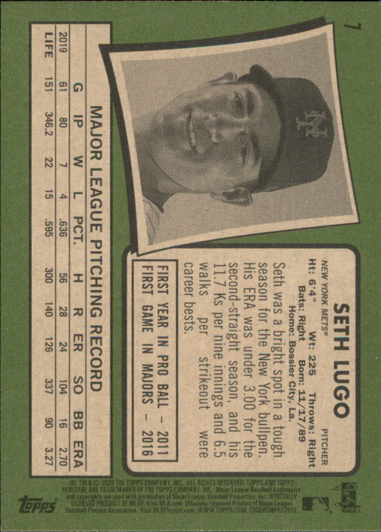 2020 Topps Heritage Baseball Part 1 Main Set Cards #1-#250 Rookies and Veterans - Picture 13 of 485