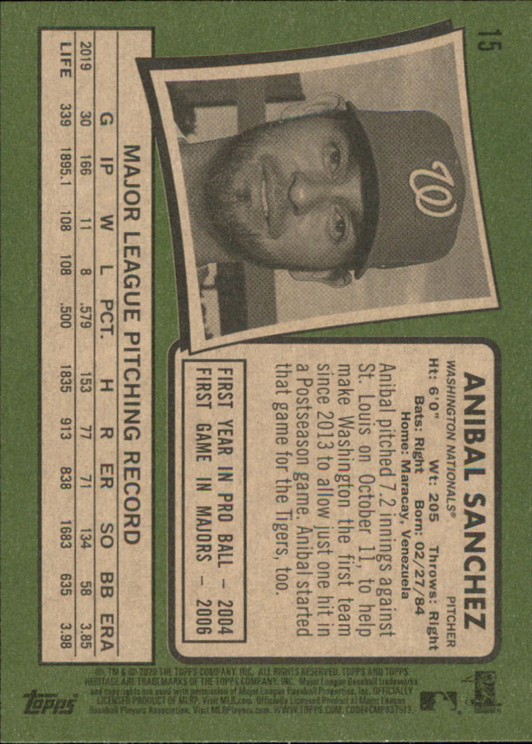 2020 Topps Heritage Baseball Part 1 Main Set Cards #1-#250 Rookies and Veterans - Picture 27 of 485