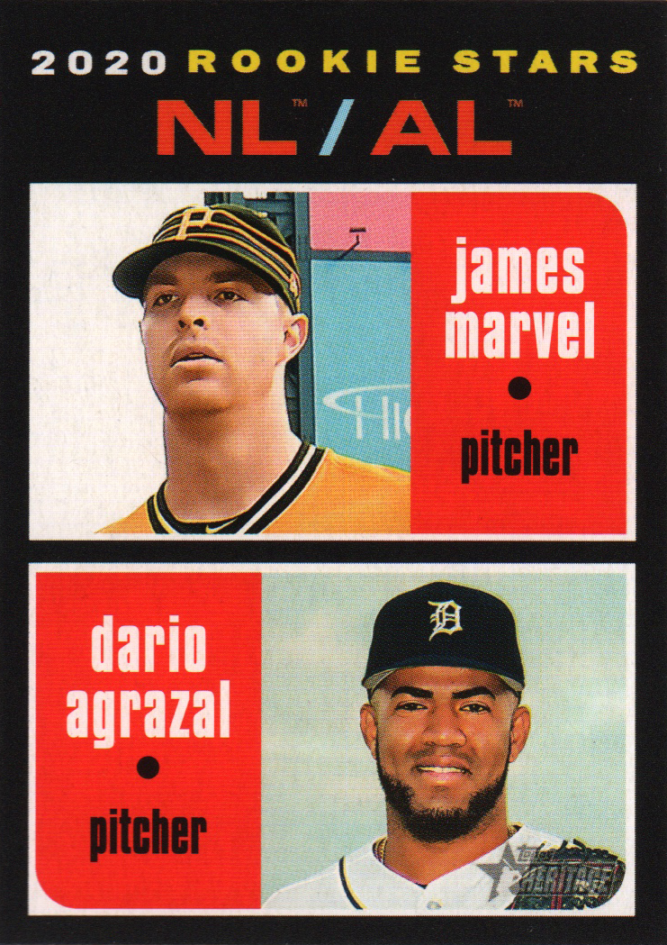 2020 Topps Heritage Baseball Part 1 Main Set Cards #1-#250 Rookies and Veterans - Picture 50 of 485